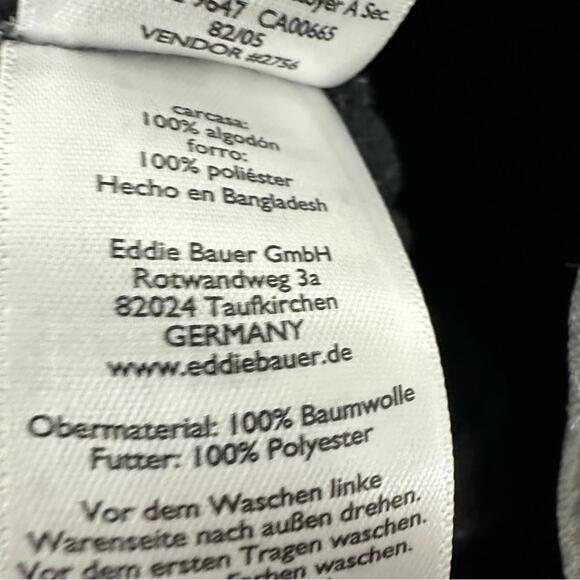 Eddie Bauer Men’s Grey Fleece Lined Denim Jeans Size 30x30 - Picture 4 of 5